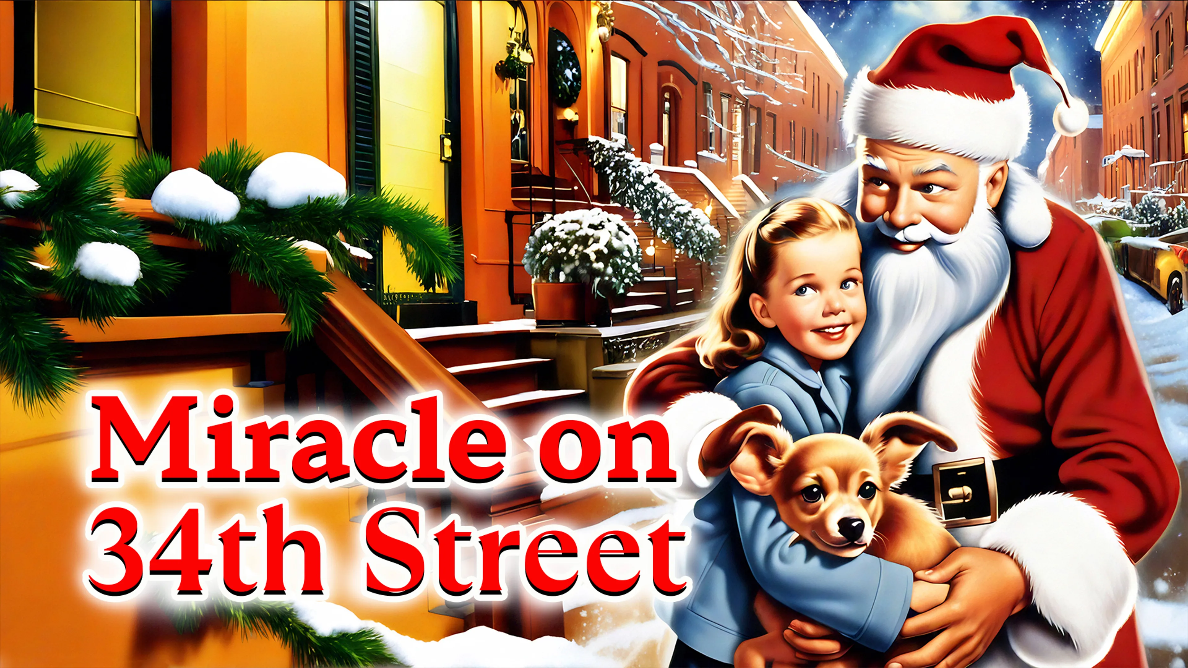 Miracle on 34th Street poster